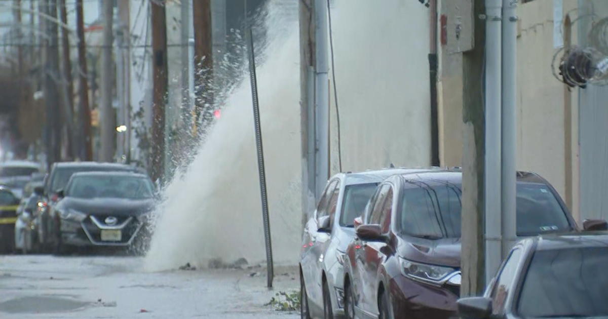 50 properties affected by North Philly water main break CBS Philadelphia