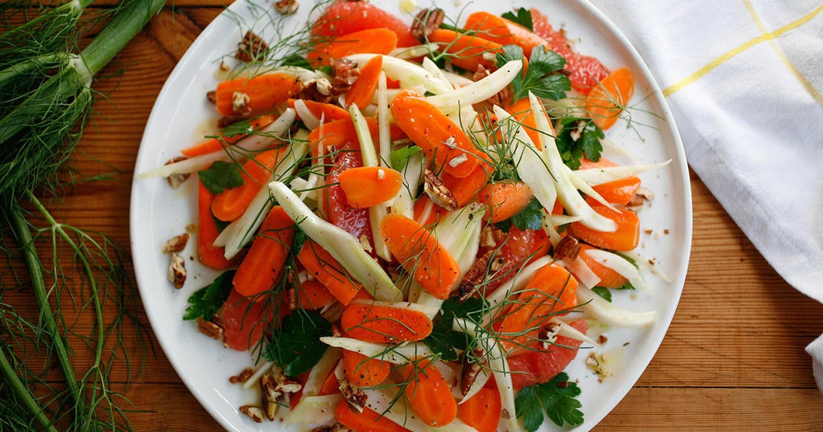 Recipe: Carrot, Fennel & Citrus Salad - CBS News