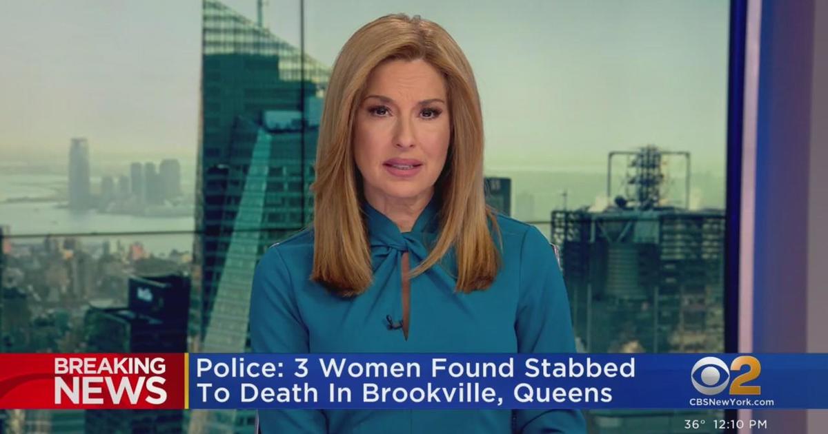 3 Women Found Stabbed To Death In Queens - CBS New York