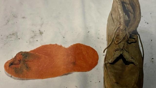 Orange sock found at Schnee crime scene 