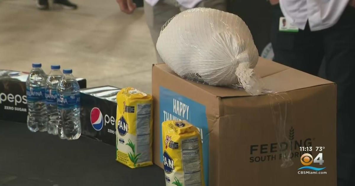 Thanksgiving giveaways ahead of the holidays CBS Miami