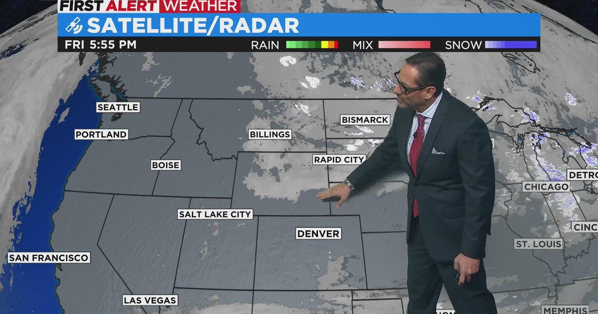 Frigid Friday night before gradual weekend warm up - CBS Colorado