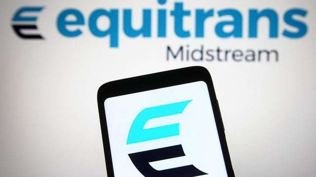 In this photo illustration, Equitrans Midstream Corporation 