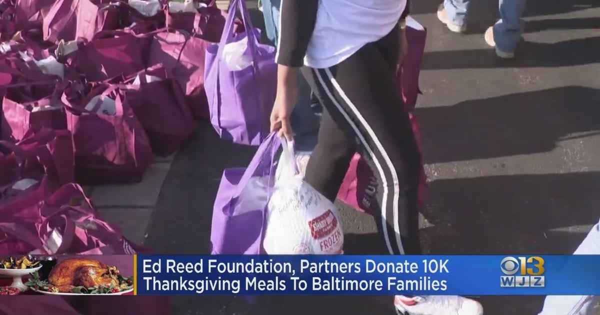 Ed Reed Foundation donates warm Thanksgiving meals to underserved ...