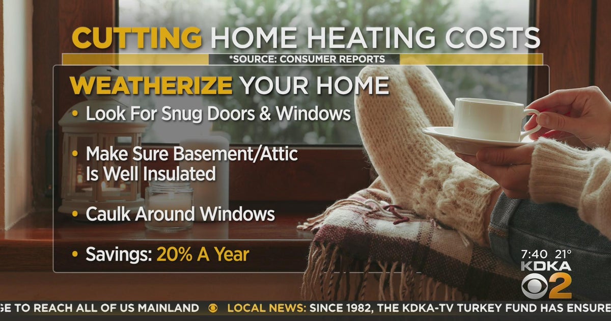 Cutting your heating costs this winter CBS Pittsburgh