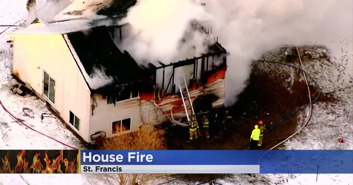 Massive fire erupts at South St. Paul residence - CBS Minnesota