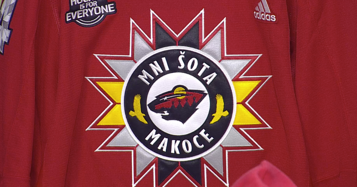 Minnesota Wild unveil special jerseys to celebrate Native American Heritage  Day - CBS Minnesota