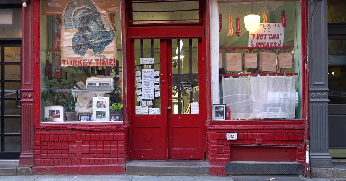 A NYC butcher shop frozen in time