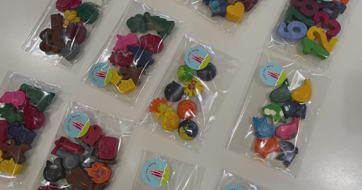 Bright Spot Teen makes custom crayons for Masonic Children's Hospital