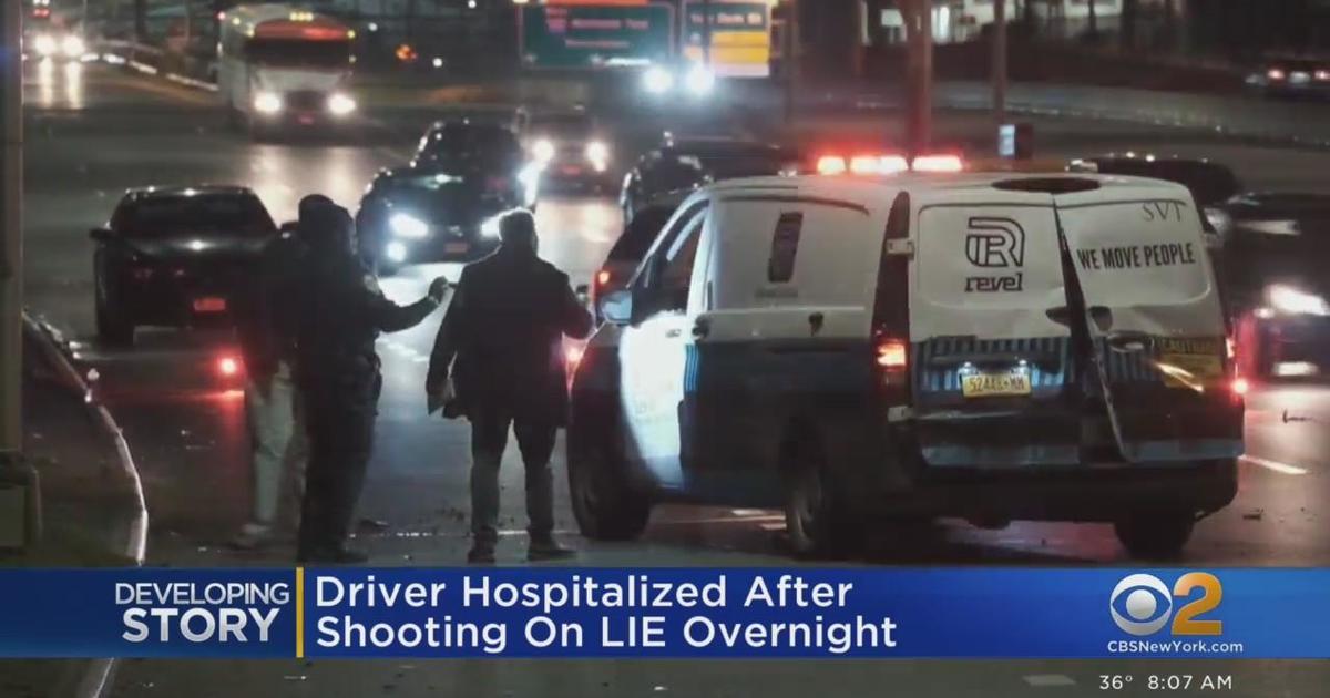 Driver Shot On Long Island Expressway - CBS New York