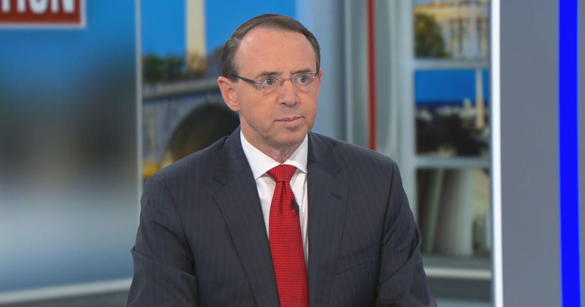 Transcript: Rod Rosenstein on "Face the Nation," Nov. 20, 2022