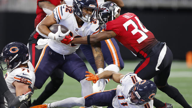 Falcons' Cordarrelle Patterson sets career kick-return TD record with  103-yarder against Bears