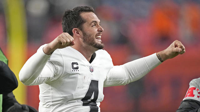 Derek Carr's TD pass with 5 seconds left lifts Raiders past Jets – The  Denver Post