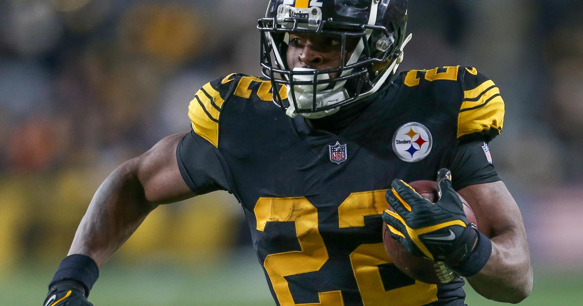 Pittsburgh Steelers' Najee Harris after scoring a touchdown against the  Tampa Bay Buccaneers during an NFL football game at Acrisure Stadium,  Sunday, Oct. 16, 2022 in Pittsburgh. (Winslow Townson/AP Images for Panini