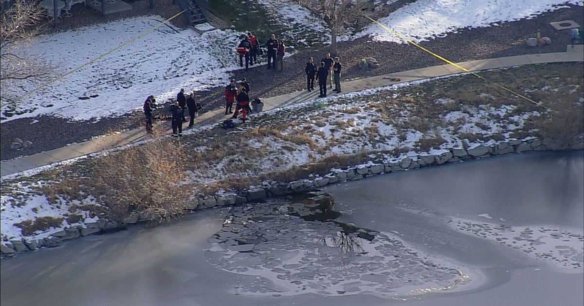 Teen dies after rescue from icy pond in Douglas County - CBS Colorado