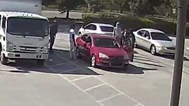 Carjacking caught on camera 