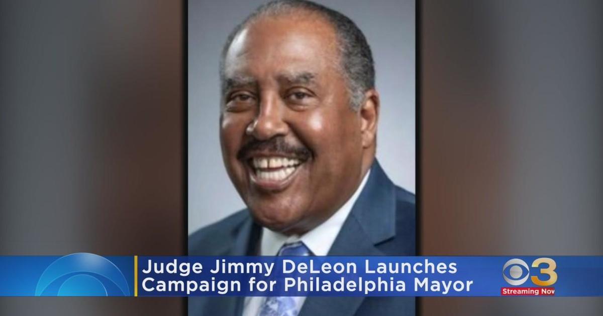 Judge Jimmy DeLeon launches campaign for Philadelphia mayor CBS