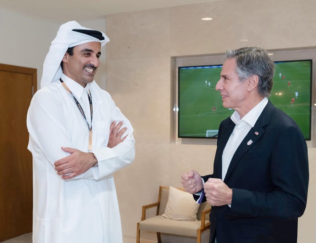 US Secretary of State Antony Blinken in Qatar 