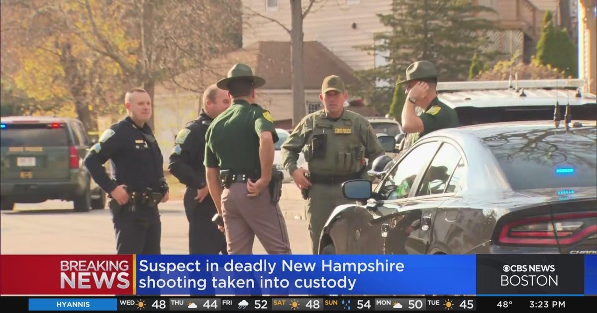 Suspect in 2 shootings arrested after massive search in 6 New Hampshire
