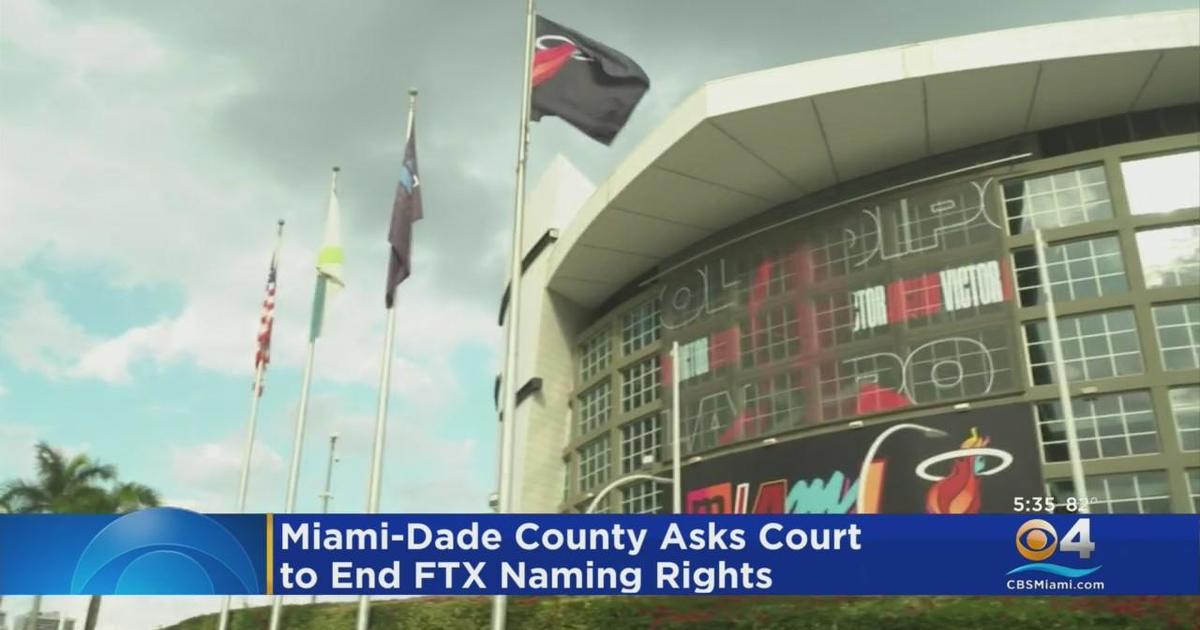 Miami-Dade County asks court for right to rename Miami Heat's