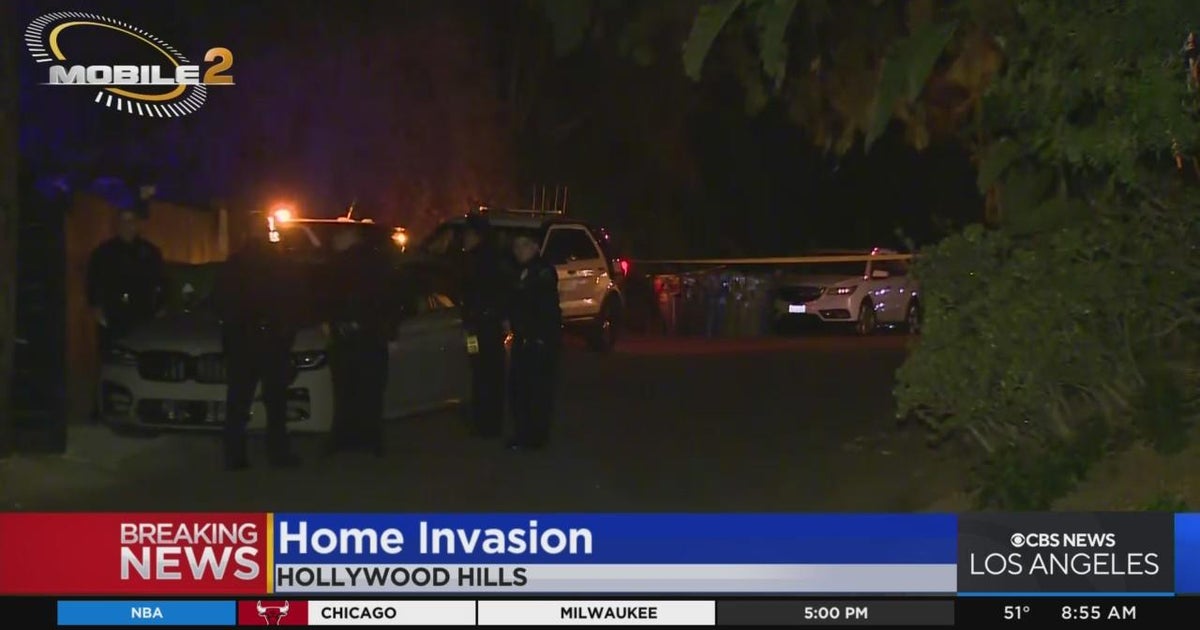 $1M in jewelry stolen in Hollywood Hills home invasion: LAPD - CBS Los ...