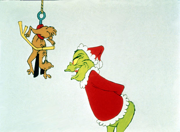 HOW THE GRINCH STOLE CHRISTMAS, Max & the Grinch, 1966. 