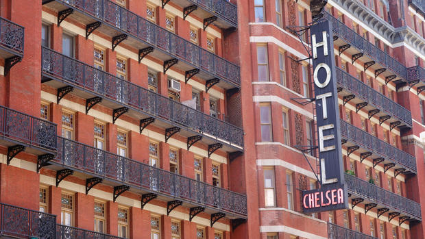 Hotel Chelsea, Hotel newly renovated exterior, Manhattan, New York, Built between 1883 and 1885 