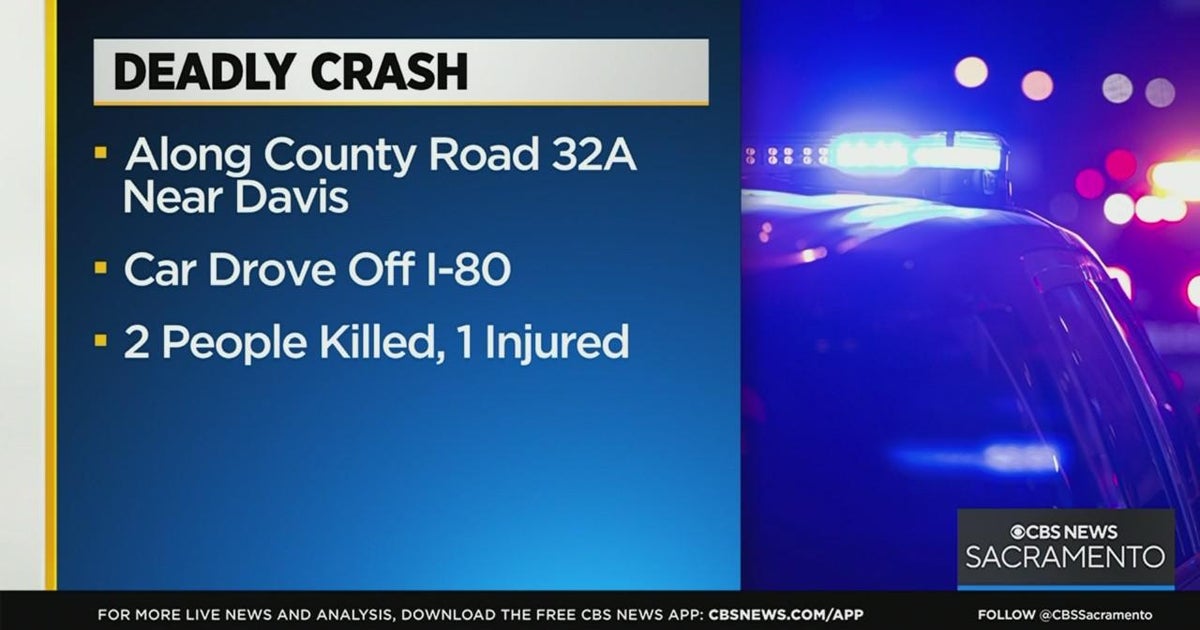 Two people killed in crash near Davis