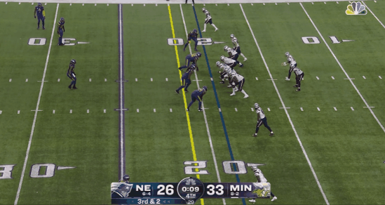 Last play vs. Vikings 