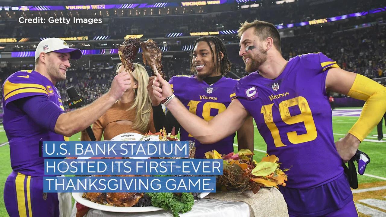 New England Patriots 26-33 Minnesota Vikings: Kirk Cousins throws three TDs  as Vikings leave it late to sink Pats on Thanksgiving, NFL News