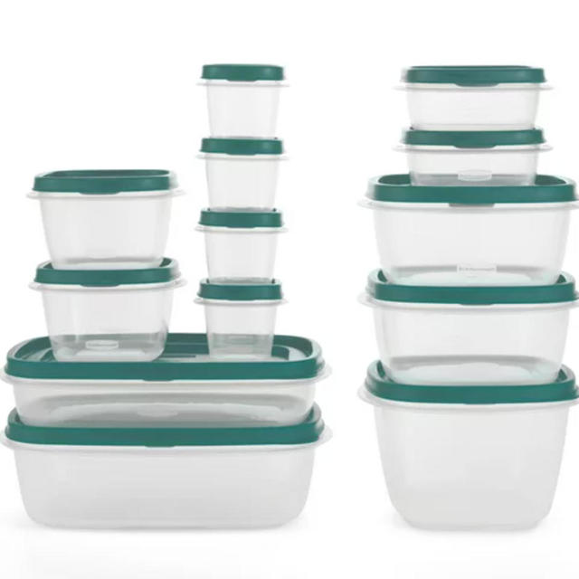 Acopa 28 oz. Clear Stackable Square Glass Jar