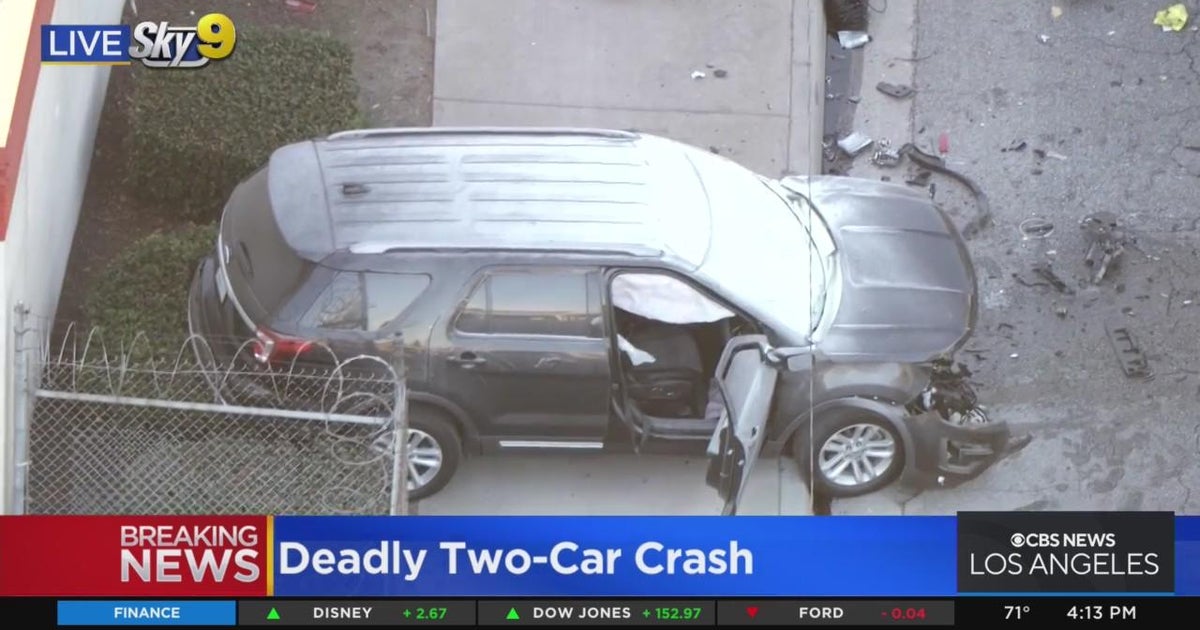 1 person dead in Whittier crash CBS Los Angeles