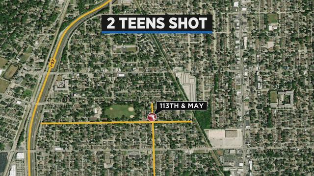 Teens shot Morgan Park 