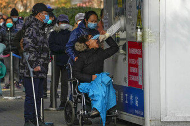 Virus Outbreak China Protest 