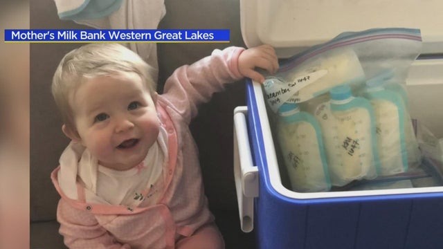 File photo of breast milk from someone using a breast pump 