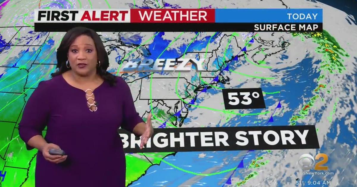 First Alert Weather: CBS2's 11/28 Monday 9 A.m. Update - CBS New York