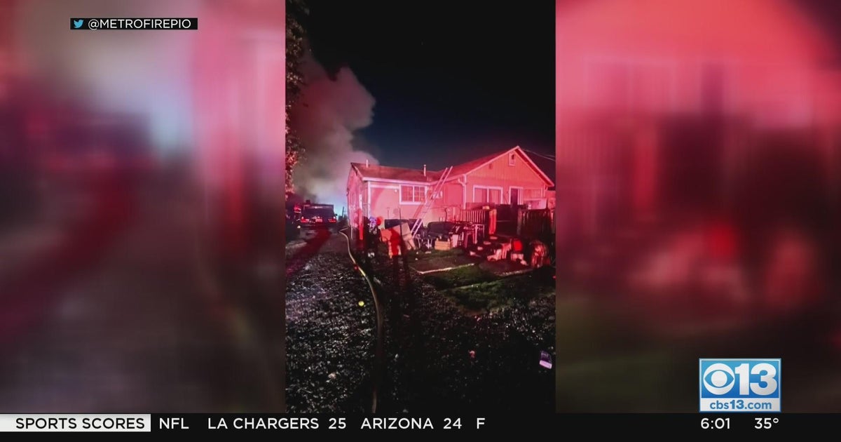 Shed fire spreads to home and RV in Antelope