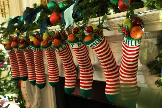 White House Christmas Stockings 
