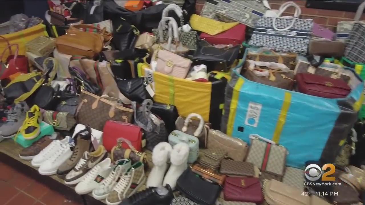 Fake bags sold on Canal Street in Soho seized by cops in weekend