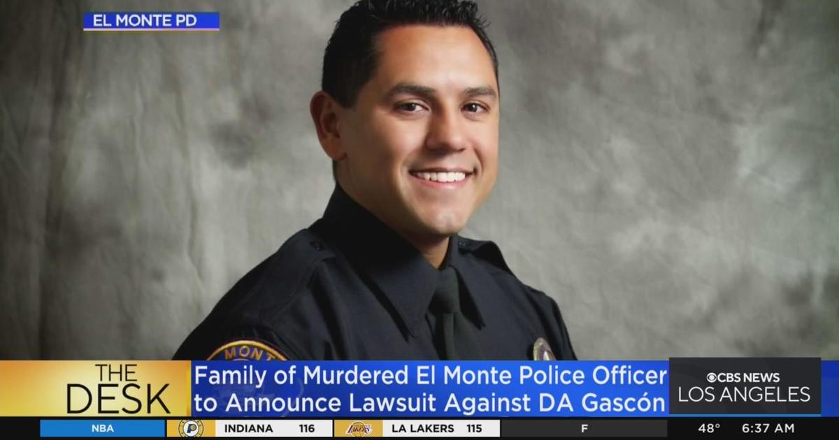 Officers Widow To File Claim Against La County District Attorney George Gascón Over June 0453