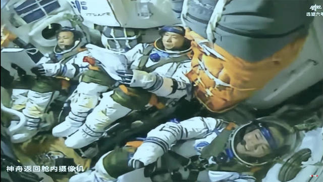 China launches new crew to Tiangong space station
