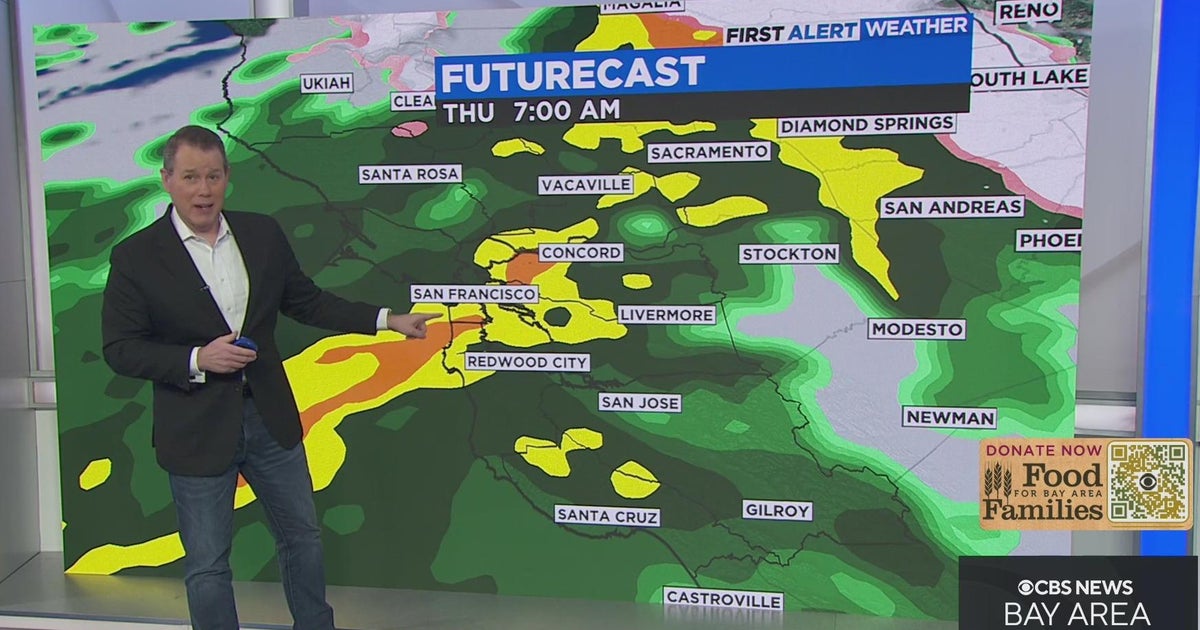 Tuesday night First Alert weather forecast with Paul Heggen - CBS San ...