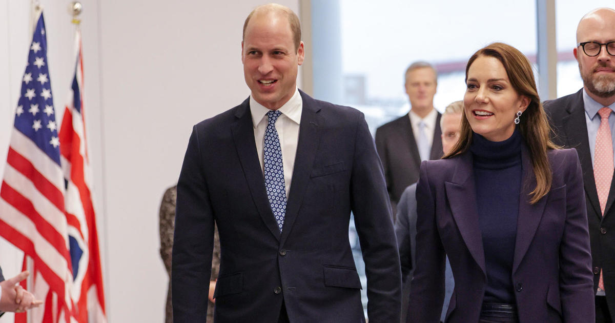 Prince William and Kate arrive in Boston for first U.S. visit since 2014