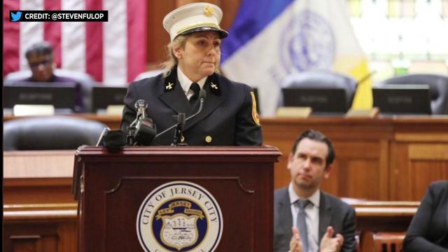 Deputy Chief Constance Zappella, of the Jersey City Fire Department 