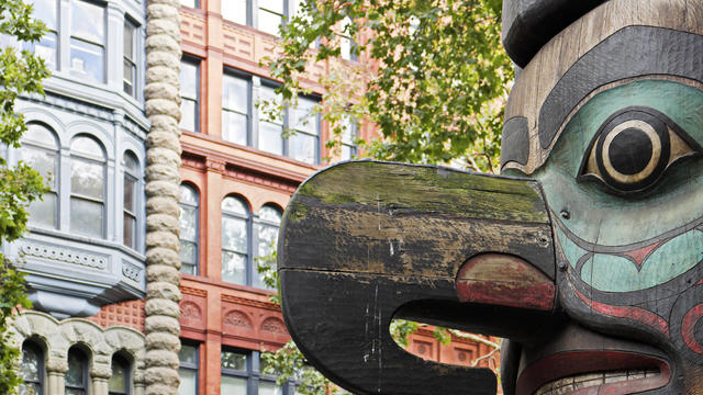 Totem Pole - Pionner Sqaure - Seattle 