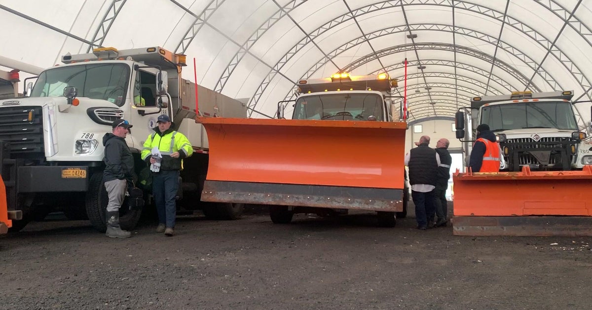 Yonkers Department of Public Works tests plows ahead of winter CBS