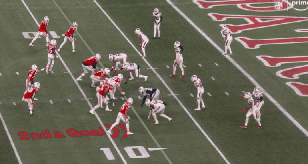 Mac Jones sacked 