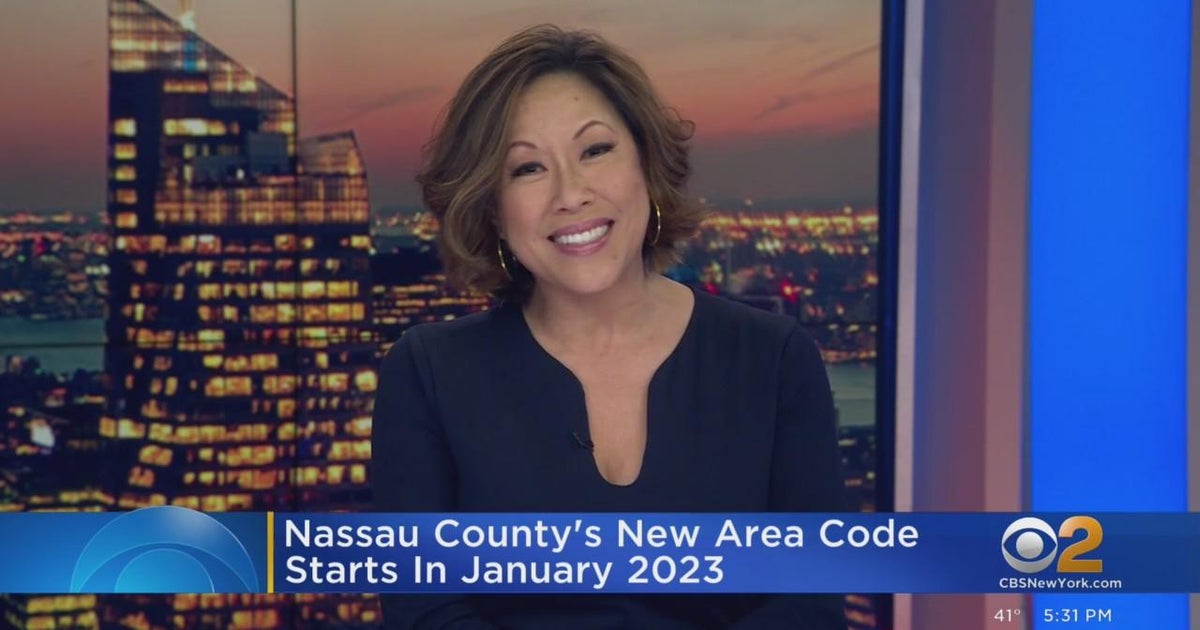 Nassau County's new area code starts in January 2023 CBS New York