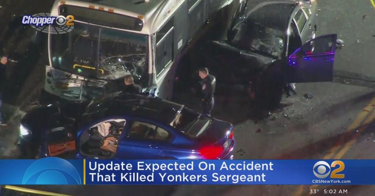 Crash that killed Yonkers Police sergeant under investigation CBS New