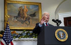 U.S. President Biden signs railroad bill into law during White House ceremony in Washington 
